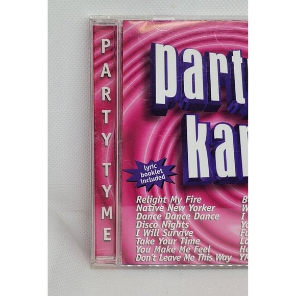 CDB 2005 Party Tyme Disco Karaoke CD+G CD Lyric Booklet Included No Scratches - Picture 4 of 11